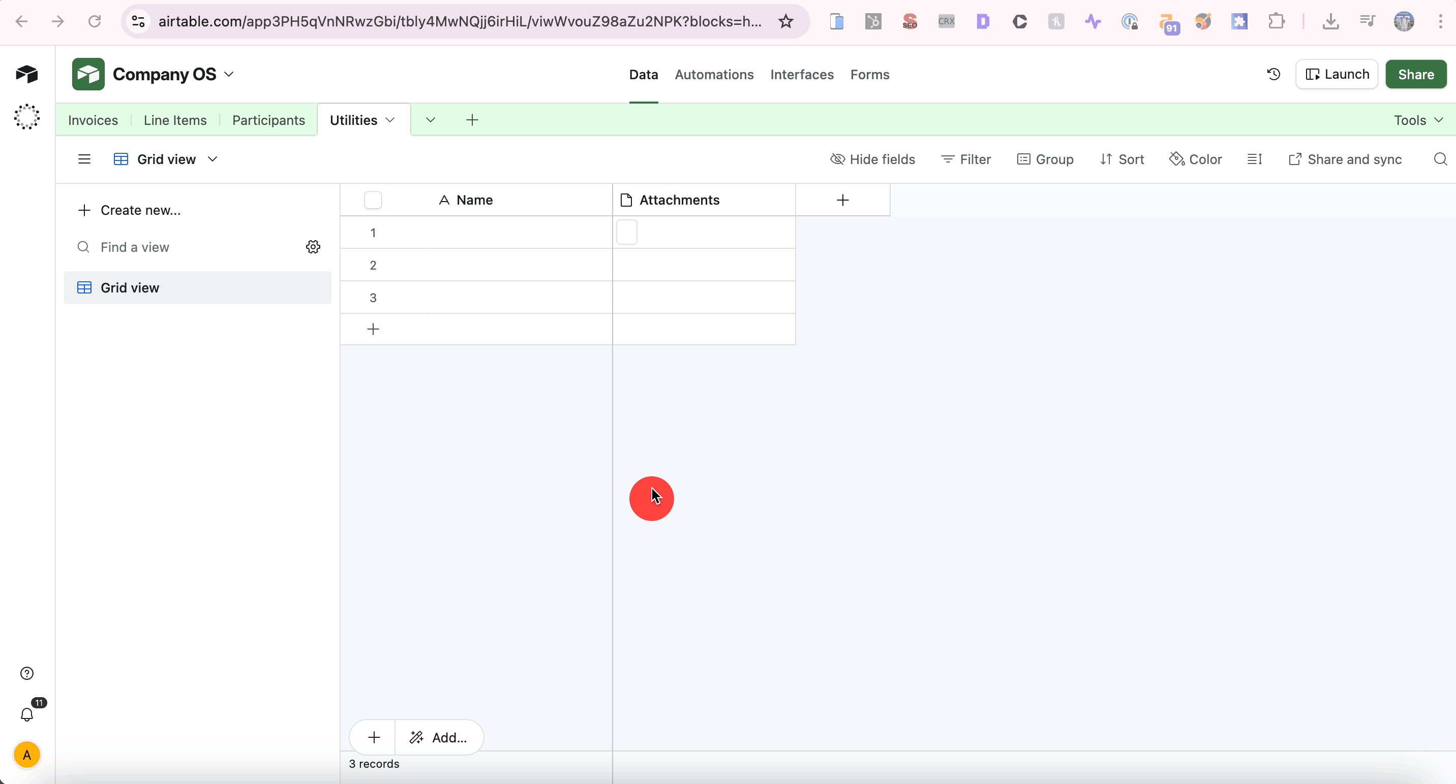 Getting image URL from Airtable