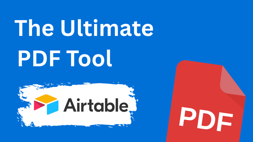 How to generate PDFs from Airtable data