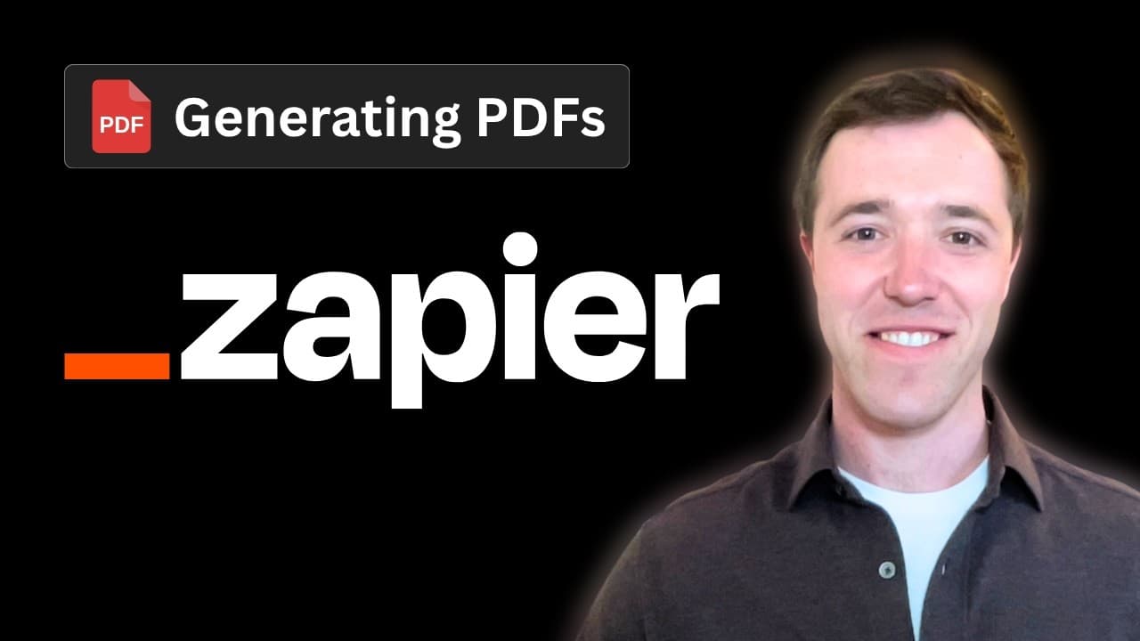 Generate PDFs from your Zaps with DocuPotion video tutorial