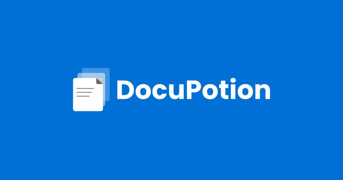 DocuPotion screenshot 1